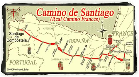camino de santiago sarria route map